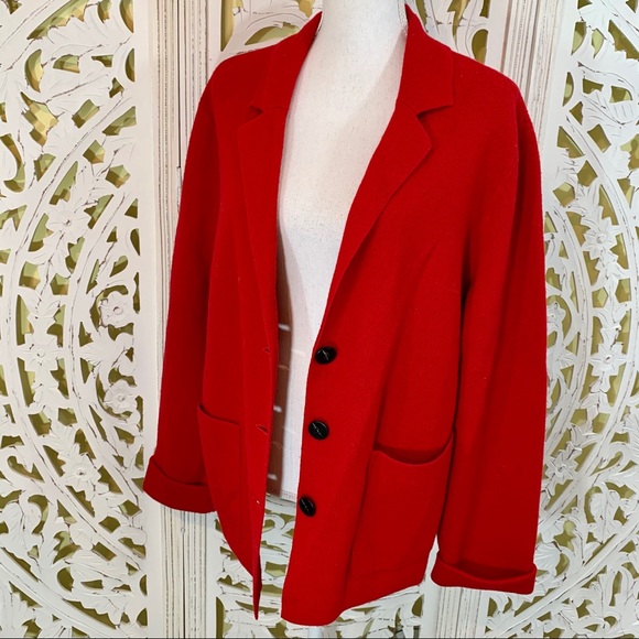 Anthropologie Sweaters - NWT Anthropologie Moth Red Cardigan